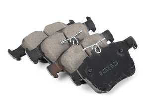 ES#4780894 - 8V0698451K - Rear Brake Pad Set - Restore the stopping power in your vehicle - Akebono - Audi