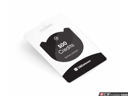 ES#4839938 - 024871OBD13 - 500 Credits - OBDeleven - 500 Credits for you to unlock One-Click apps and modify your car! - OBDeleven - Audi BMW Volkswagen MINI
