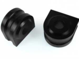 ES#2650380 - PFF5-703-25.6Bx2 - Race Polyurethane Front Sway Bar Bushing Set - Stiffer bushings allow sway bars to work at their fullest potential - 25.6mm - Powerflex Black Series - BMW