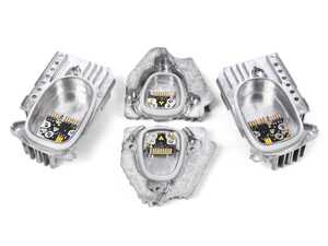 ES#4839639 - 055810LA16 - F97/98 G01/02 LCI Laser Headlight DRL Modules - Yellow - Upgrade your daytime running light modules and add the highly desired yellow DTM-style DRLs to your BMW's headlights! - Turner Motorsport - BMW