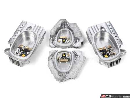 ES#4839639 - 055810LA16 - F97/98 G01/02 LCI Laser Headlight DRL Modules - Yellow - Upgrade your daytime running light modules and add the highly desired yellow DTM-style DRLs to your BMW's headlights! - Turner Motorsport - BMW