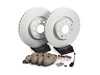 ES#4845538 - TA0SFBS4KT - Front Brake Service Kit (312x25) - Meyle Rotors and ECS DD23 "Daily Driver" ceramic pads. - Assembled By ECS - Volkswagen