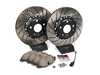 ES#4845525 - TA0SFBS3KT - Front Brake Service Kit (312x25) - ECS 2-Piece Rotors and ECS DD23 "Daily Driver" ceramic pads. - Assembled By ECS - Volkswagen