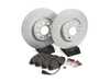 ES#4845555 - TA0SFBS7KT - Front Brake Service Kit (312x25) - Meyle Rotors and Textar Brake Pads - Assembled By ECS - Volkswagen