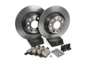ES#4815704 - 7glirKT - Rear Brake Service Kit (300x12) - Everything you need to service your brakes in an afternoon - Assembled By ECS - Audi Volkswagen