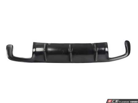 ES#4615546 - SBFRDP - Rear Finned Diffuser - Polyurethane  - Give your rear bumper the aggression you've been looking for! - Slimmbones - BMW