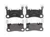 ES#4846396 - 9Y0698451AC - Rear Brake Pad Set - Does not include brake wear sensors - Textar - Porsche