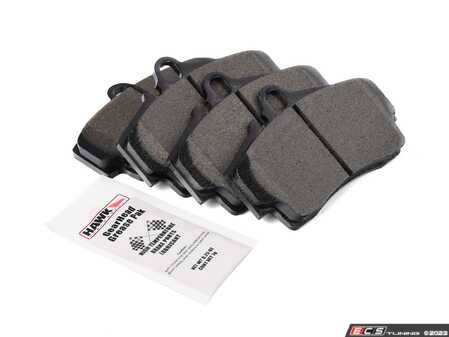 ES#2834388 - HB290B.583 - HPS 5.0 Performance Brake Pad Set - Next generation high performance street brake pad offering greater stopping power and pedal feel, with low dust and noise - Hawk - Porsche