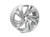 ES#3991847 - 3CM601025A8Z8 - 20" Angled Split 5 Spoke Wheel - Priced Each  - 20"x8 ET34 5x112 - Diamond Silver - Genuine Volkswagen Audi - Volkswagen