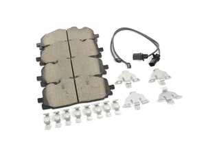 ES#4714799 - 8W0698151N - Front Brake Pad Set - Composite pads that are a great solution for your daily driver. - Akebono - Audi
