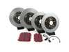 ES#4818727 - 034-301-2010KT - Front And Rear Two-Piece Brake Service Kit  - Featuring 034 2-Piece Floating rotors and EBC RedStuff Performance pads - Assembled By ECS - Audi
