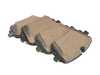 ES#4418171 - 4M0698451BF - Rear Brake Pad set  - Restore your stopping power - Genuine Volkswagen Audi - Audi