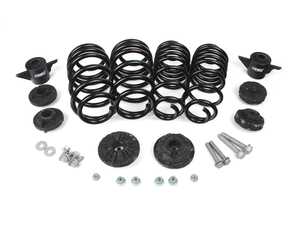ES#4708852 - 047330LA02KT - B8/B8.5 A4/S4 Lowering Springs, Shocks & Installation Kit - Dramatically improve looks and handling with and average lowering up to 1.6" front and rear. Paired with ECS Tuning Cup Kit Installation Kit & Bilstein B8 Shocks - Assembled By ECS - Audi