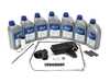 ES#4772603 - 1001350114 - DSG Transmission Service Kit - 7 Liters - Includes new filters & transmission pan gasket with securing hardware. Includes enough fluid to drain and fill. - Meyle - Audi