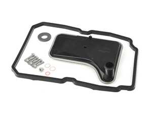 ES#4815603 - 4141350001/SK - Tiptronic Transmission Filter Kit - Includes a new filter & transmission pan gasket with securing hardware - Meyle - Porsche