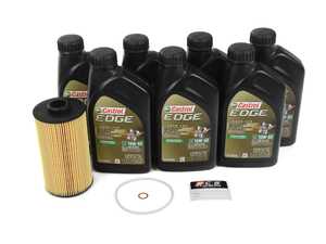 ES#2576977 - E39M5INKT - Castrol TWS Oil Change Kit - Everything needed for a complete oil service including TWS Edge Supercar oil and an OEM Hengst filter - Assembled By ECS - BMW