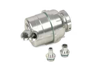 ES#4810909 - VTTBLT-PSRES-CLR - Billet Aluminum Power Steering Reservoir - Eliminate leaks from fragile plastic power steering fluid reservoirs! - Vargas Turbo Technologies - BMW
