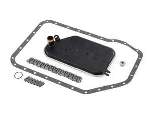 ES#4815530 - 1001350001/SK - 01V Automatic Transmission Filter Kit - Includes a new filter & transmission pan gasket with securing hardware - Meyle - Audi Volkswagen