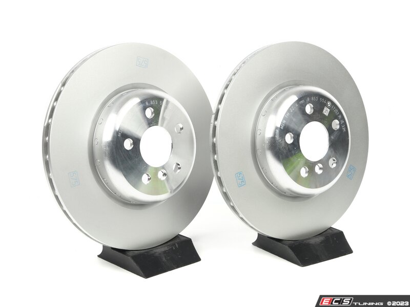 34216775289 - Genuine BMW Rear Brake Rotors Set (345x24) | Turner