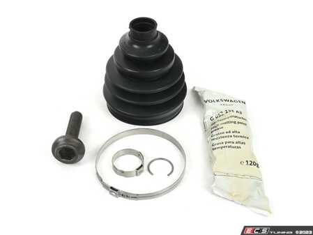 ES#4690567 - 8e0498203eKT - Front CV Joint Boot Kit - Outer - Priced Each - Stop losing CV grease and extend axle joint life - Genuine Volkswagen Audi - Audi