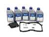 ES#4812543 - 1001350112 - 6-Speed Automatic Transmission Service Kit - 5 Liters - Includes a new filter & transmission pan gasket with securing hardware. Includes enough fluid to drain and fill. - Meyle - Volkswagen