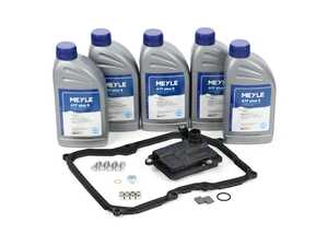 ES#4815602 - 1001350111 - 6-Speed Automatic Transmission Service Kit - 5 Liters - Includes a new filter & transmission pan gasket with securing hardware. Includes enough fluid to drain and fill. - Meyle - Volkswagen