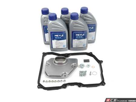 ES#3610395 - 24347566358 - Automatic Transmission Filter Kit & ATF Oil 314 137 0006/S  MHK0041 - Transmission filter and pan gasket kit and  JWS 3309 / ATF III-H - Meyle - MINI