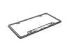 ES#4562855 - 51805A5CFA2 - MINI Black Jack License Plate Frame - Black - Priced Each  - With the gray / black color scheme - Genuine MINI - MINI