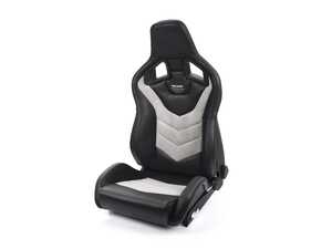 ES#3697625 - 410.1GT.3166 - Recaro Sportster GT Vinyl Cloud Grey Suede - Left Side - Recaro - 