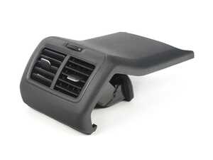 ES#2742545 - 5GM864298A82V - Rear Vent Trim - Contains vents for rear seat passengers. Titanium Black. - Genuine Volkswagen Audi - Volkswagen