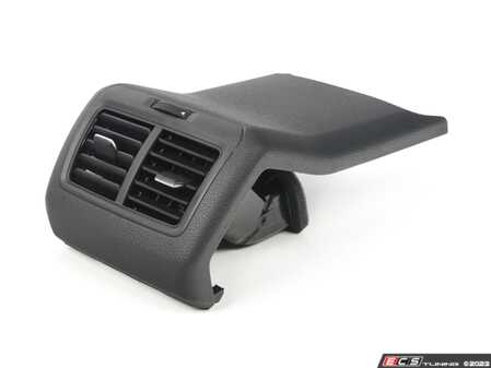 ES#2742545 - 5GM864298A82V - Rear Vent Trim - Contains vents for rear seat passengers. Titanium Black. - Genuine Volkswagen Audi - Volkswagen