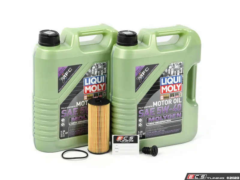 Assembled By ECS - M177OILCHANGEKT1 - M177 C63 AMG 4.0L Liqui Moly