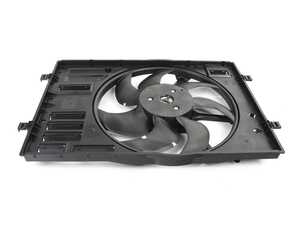 ES#4039799 - 5Q0121203DE - Auxiliary Fan Assembly - 440mm - Large single fan found behind the radiator - Vemo - Audi Volkswagen