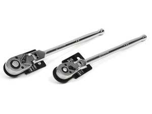 ES#4737359 - 005981sch01a02KT - 3/8" Drive Long Flex Head Ratchet With 1/2" Drive Long Flex Head Ratchet - Stock your tool collection with not one, but TWO new flex head ratchets - buy the 3/8-inch, get the 1/2-inch! - Doorbusters - Audi BMW Volkswagen Mercedes Benz MINI Porsche