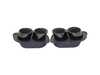 ES#4849863 - 992.08.00.620B - Porsche 992 Exhaust Tips Pair - Black - Sport quad tailpipe Black tips for Porsche Carrera 992 with 3.0L, 3.8L and 4.0L engines 2019-23. Converts to quad look with 90 mm tailpipe tip, left and right. - Racing Dynamics - Porsche