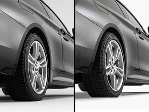 ES#4848192 - f32-flushKT - F32 Wheel Spacer Flush Kit - Front & Rear - Bring your stock wheels to the "flush" position! - ECS - BMW