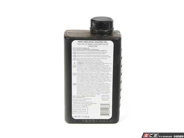 Mini Oil Genuine MINI - 83215A2AFA2 - 0W-30 Factory Engine Oil - 1 Liter MINI ...