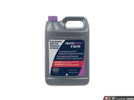 ES#4852244 - 8114306 - G13 Coolant "Violet" - 50/50 Prediluted - 1 Gallon (3.78 Liters)  - Ready-to-pour Pentofrost E 50/50 pre-mixed coolant - Pentosin - Audi Volkswagen