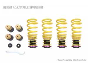 ES#4147950 - 253100BZ - KW Height Adjustable Spring Systems - Retains the use of your factory shocks while providing the ability to adjust ride ride height. - KW Suspension - Audi