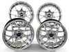 ES#2837141 - v13264KT - 18" V710 - Set Of Four  - 18"x8.5" ET35 / 18"x9.5" ET33 5x112 - Hyper Silver - VMR - Volkswagen