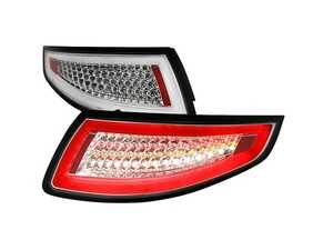 ES#4852305 - LT-91105CLED-TM - 2005-2008 Porsche 997 LED Tail Lights Chrome - US Spec Set - Add new life to the rear of your Porsche! - Spec-D Tuning - Porsche