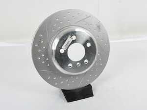 ES#4845310 - 34206797600 - Brake Disc - Cross-Dimpled And Slotted (345 X 24 Mm) *Scratch And Dent* - Scratch & Dent - BMW