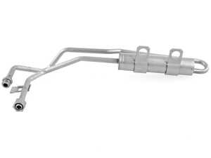 ES#3536480 - 8E0317823L - CVT Oil Pressure Line - Transmission cooling pressure line that houses inline filter - Vaico - Audi