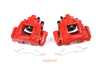 ES#3990790 - S2776 - Remanufactured RED Color Front Brake Calipers - Pair - Used as an upgrade over the stock silver color calipers, not JCW brakes - Power Stop - MINI
