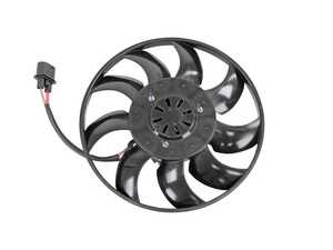 ES#4852322 - 4H0959455AE - A/C Condenser Fan - Electronic fan with control unit - Located on the Right side - Vemo - Audi