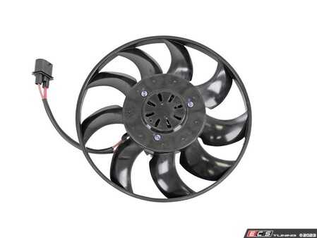 ES#4852322 - 4H0959455AE - A/C Condenser Fan - Electronic fan with control unit - Located on the Right side - Vemo - Audi