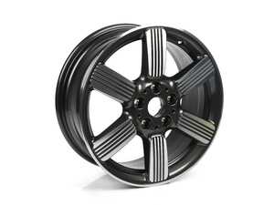 ES#3697506 - 36116884399 - 525 MINI 60 Years Spoke Wheel 17" (5x112) Spectre Grey - Priced Each - 7J X 17 ET:54 - Genuine MINI - MINI