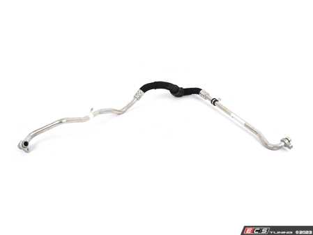 ES#4506334 - 17228848389 - Return Line - Engine Oil Cooler - BMW G80 M3, G81 M3, G82 M4, G83 M4, G87 M2 - Returns oil to the engine from the front oil cooler. - Genuine BMW - BMW