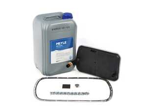 ES#4810523 - 3001350402/XK - Meyle Automatic Transmission Flush & Fill Service Kit - A5S360R/390R - Includes a new gasket, transmission filter, installation hardware, and all of the Meyle ATF needed to perform a full trans flush and fill! - Meyle - BMW