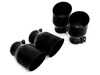 ES#4707999 - UH062-EXA-RB - Unitronic Cat-Back For MK8 R - Round Black Tips - Direct bolt-on fitment, 3" cat-back exhaust with round black tips. - Unitronic - Volkswagen